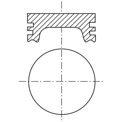 Juego de Pistones - P173CH 040