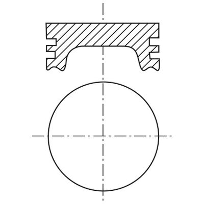 Juego de Pistones - P183F 040