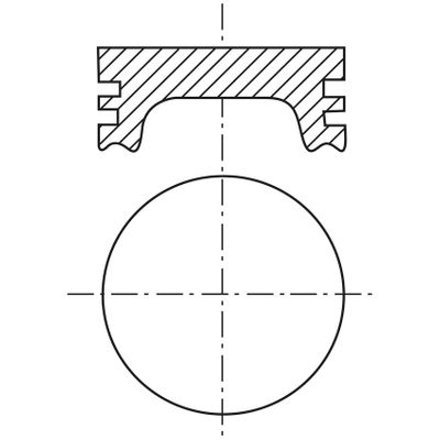 Juego de Pistones - P201D 050