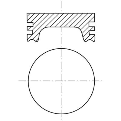 Juego de Pistones - P245F 050