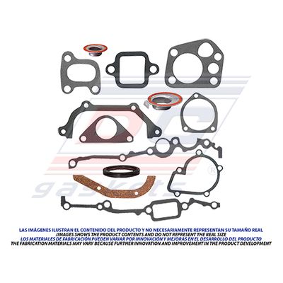 Juego de Tapa de Distribucion - TC-61225