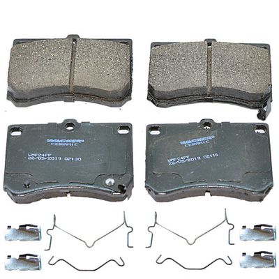 Balatas Delanteras Ceramica - WD473
