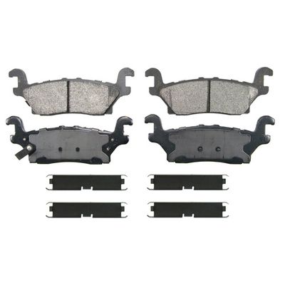 Balatas Traseras Semimetalicas - WX1120